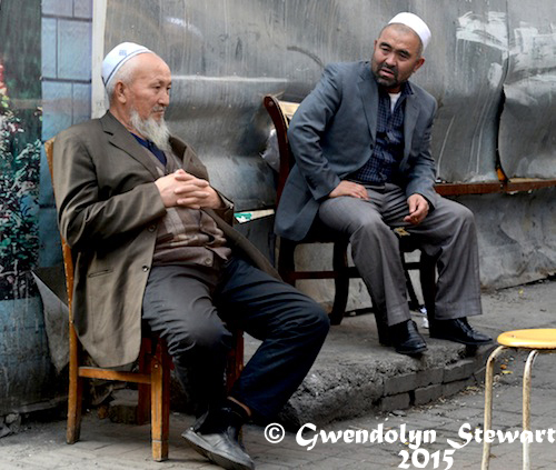 Nationality Avenue, Urumqi, Xinjiang, China, Photographed by Gwendolyn Stewart, c. 2015; All Rights Reserved