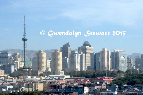 Urumqi, Xinjiang, China, Towers Photographed by Gwendolyn Stewart, c. 2015; All Rights Reserved